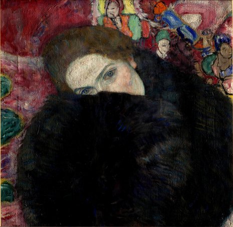 Gustav Klimt, Dáma s rukávníkem