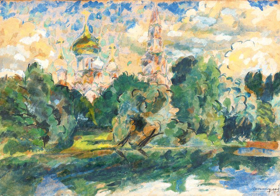 A. Lentulov, Novoděvičí klášter