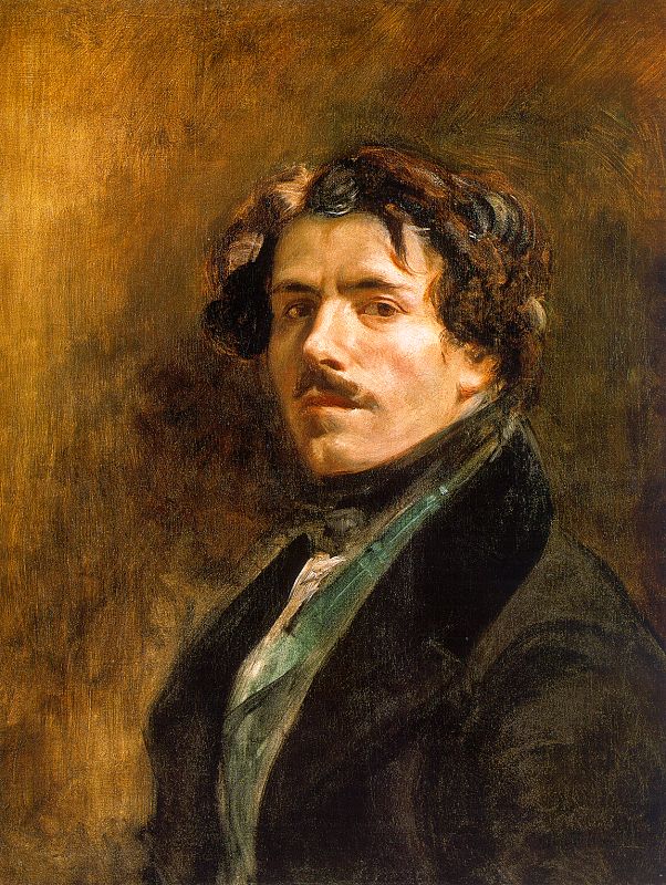 Eugéne Delacorix, Autoportrét (1837)