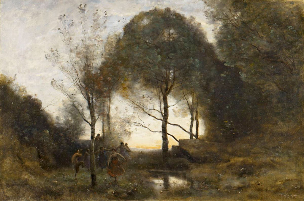 Jean Baptiste Camille Corot, Nymfy a faunové