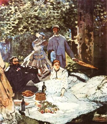 Claude Monet, Snídaně v trávě