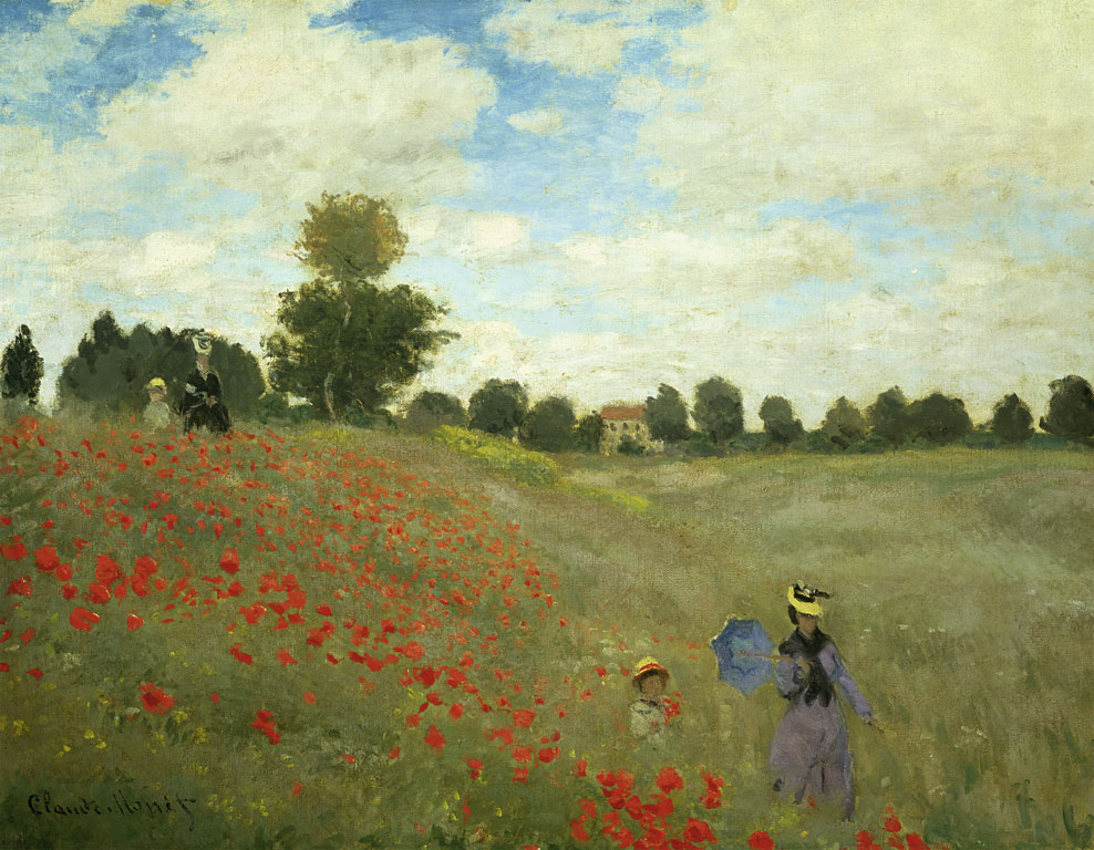 Claude Monet, Vlčí máky v Argenteuil