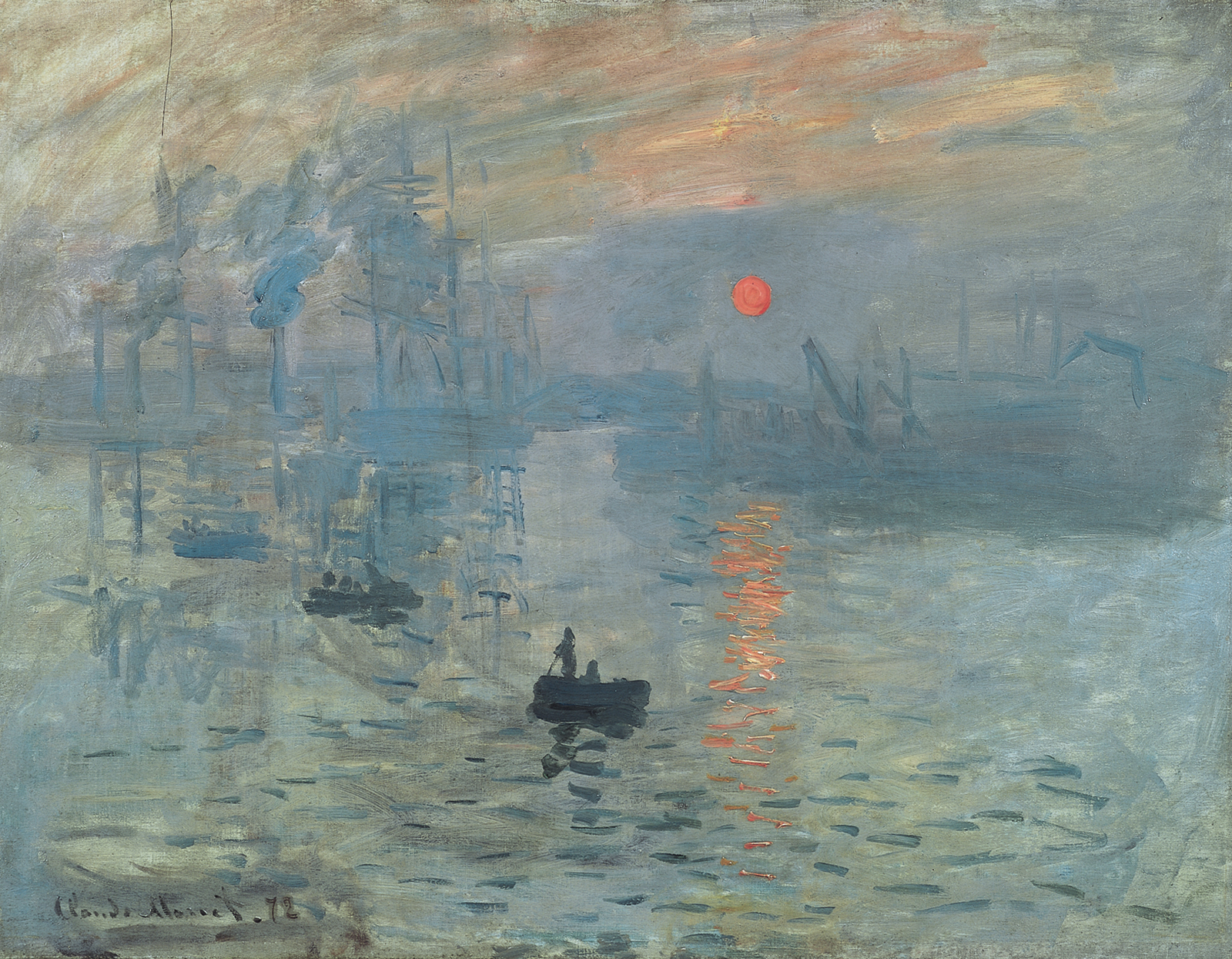 Claude Monet, Imprese, východ slunce
