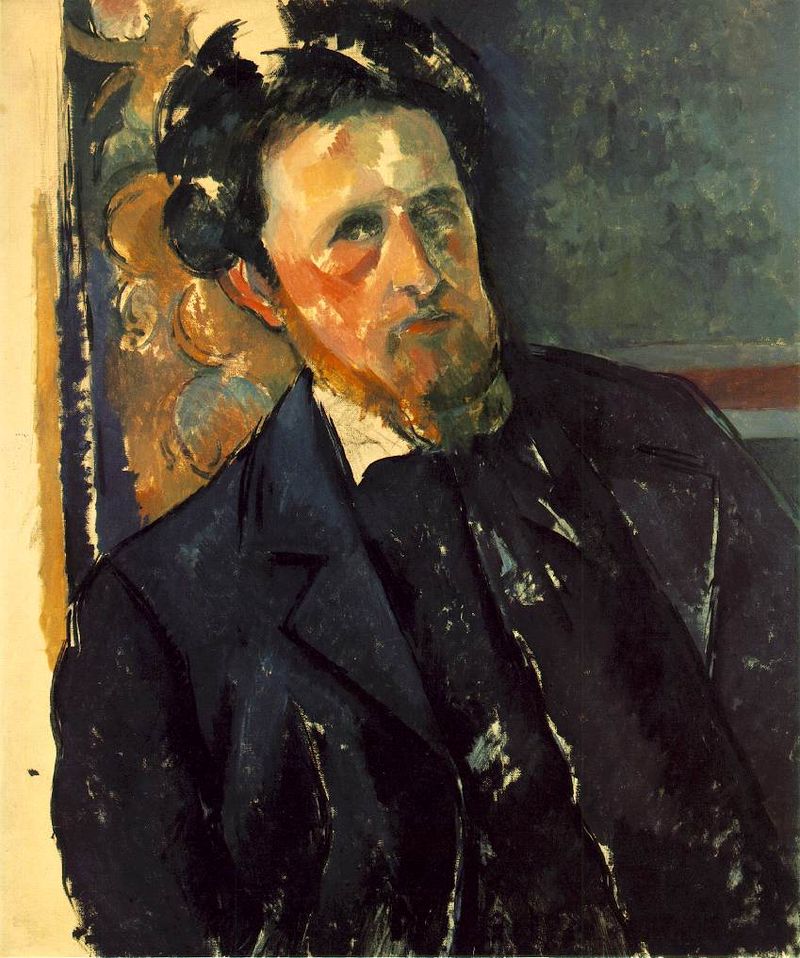 Paul Cézanne, Podobizna Joachima Gasqueta, 1896–1897, Národní galerie v Praze
