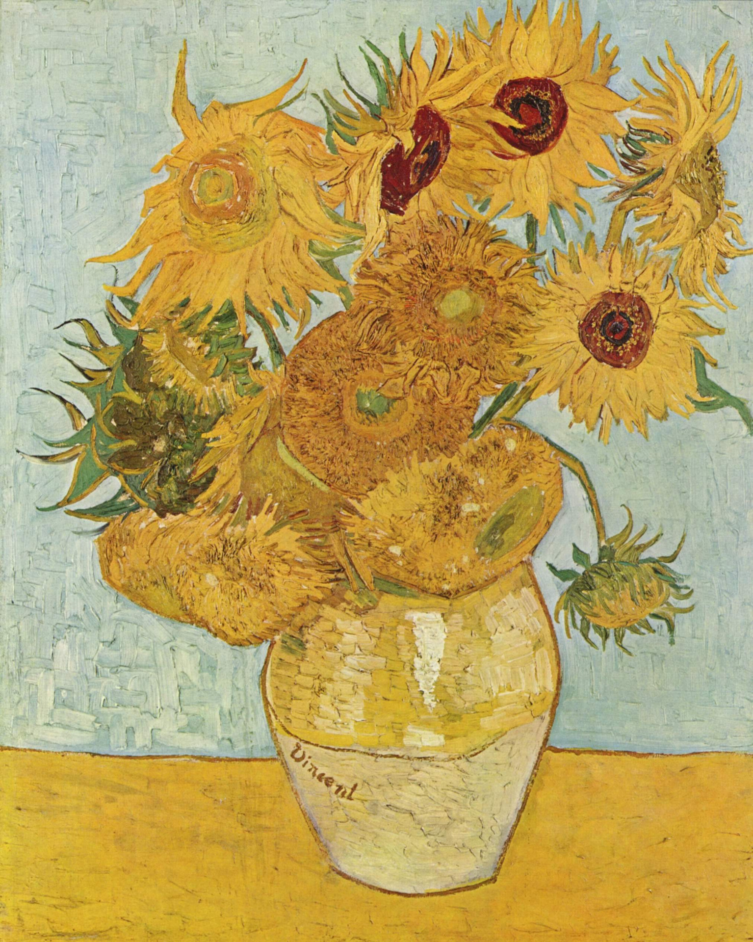 Vincent Willem van Gogh, Slunečnice Arles, 1888