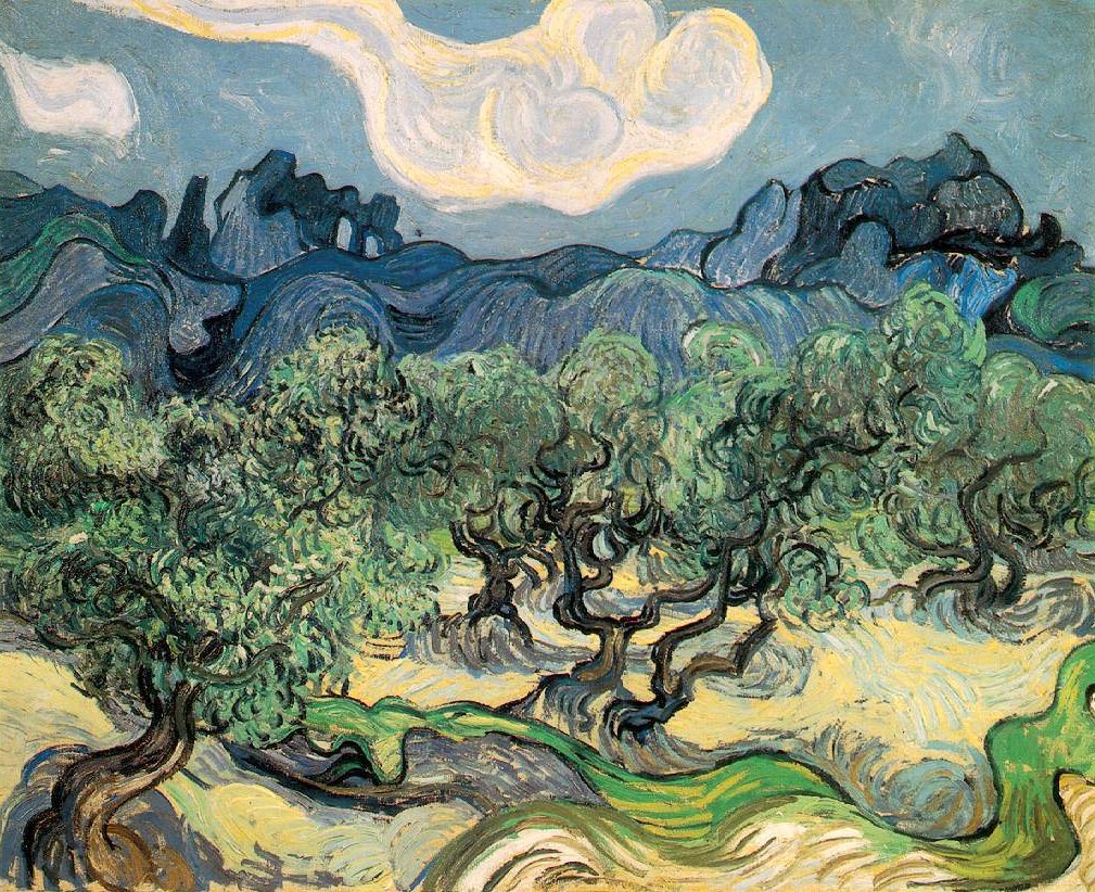 Vincent van Gogh, - Olivovníky (1889)