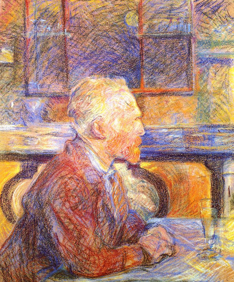 Henri_de_Toulouse-Lautrec, Portrét Vincenta van Gogha