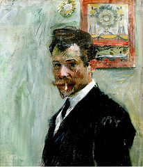 Jan Preisler, Vlastní portrét s cigaretou