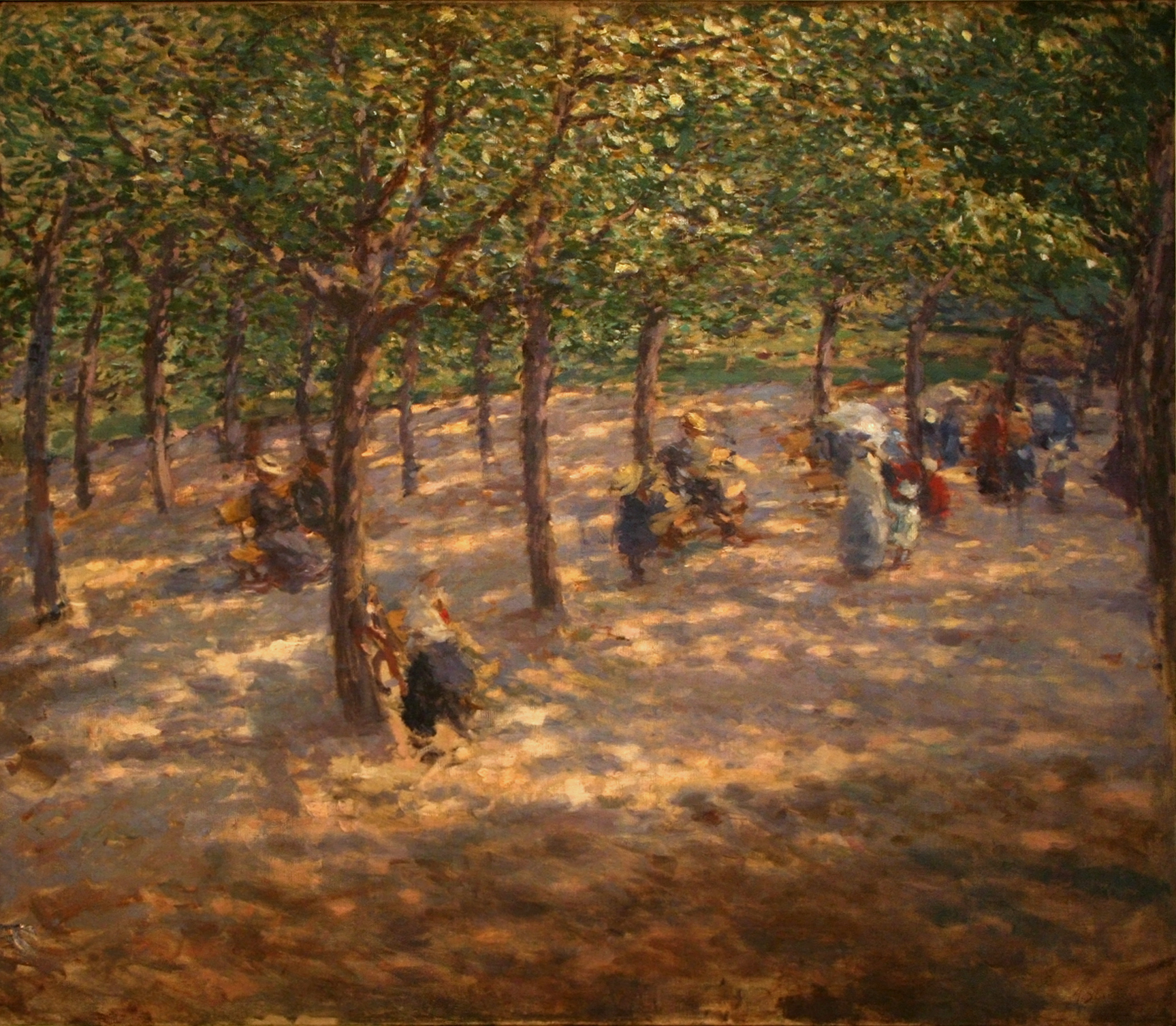 Antonín Slavíček, Letenské sady (1907)