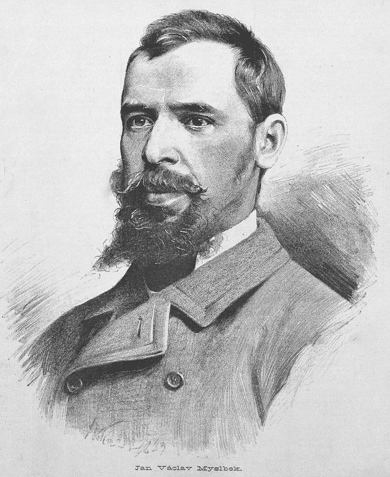 Josef Václav Myslbek (kreslil Jan Vilímek)