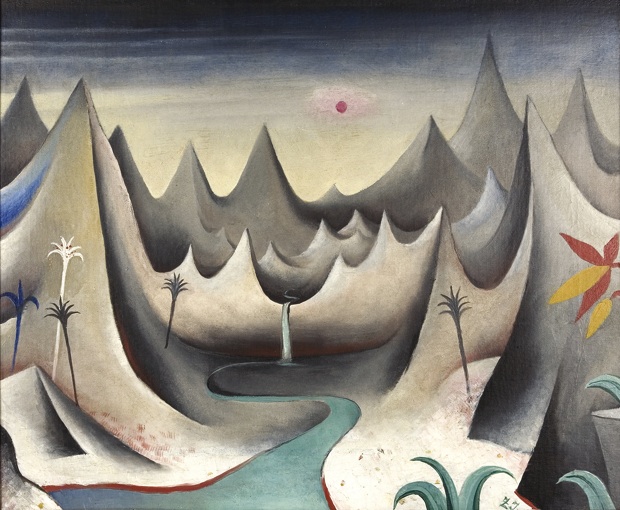 Jan Zrzavý, Hornatá krajina 1912