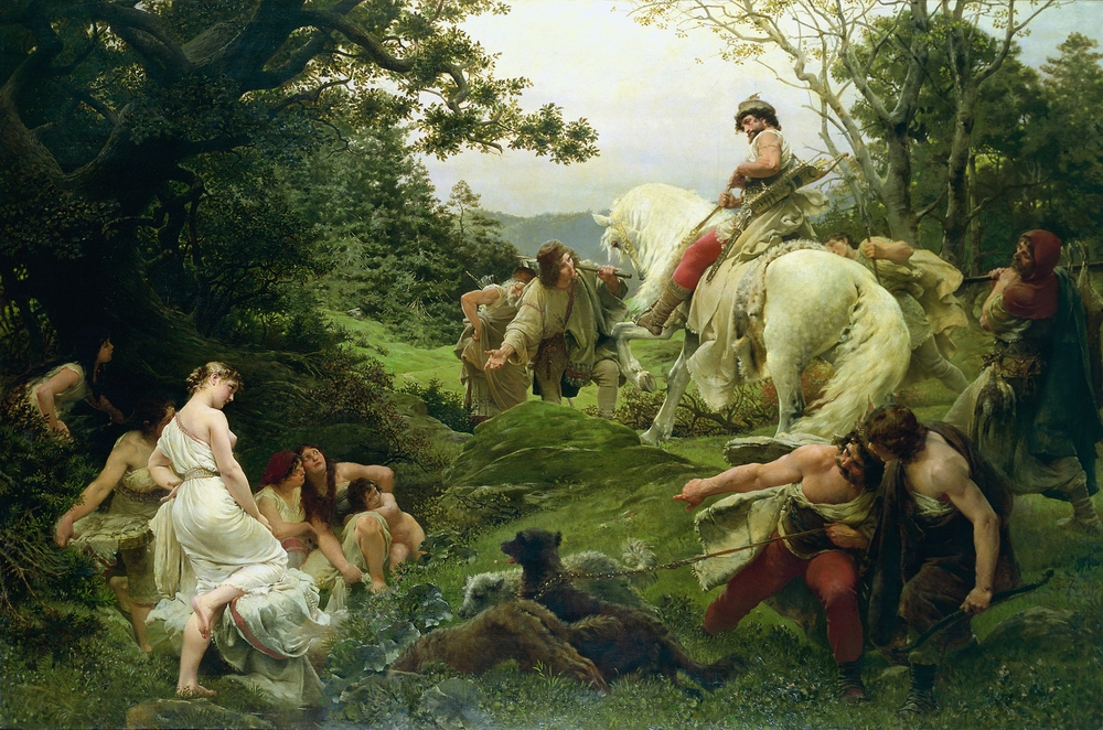 František Ženíšek, Oldřich a Božena